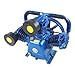 Air Compressor Head Pump, 175PSI 7.5kW (10HP) 3 Cylinder Replacement Exhaust Cylinder, 7500w 0.34m³/min Belt-Driven Lubrication Air Compressor Piston Pump Replacement for Industrial