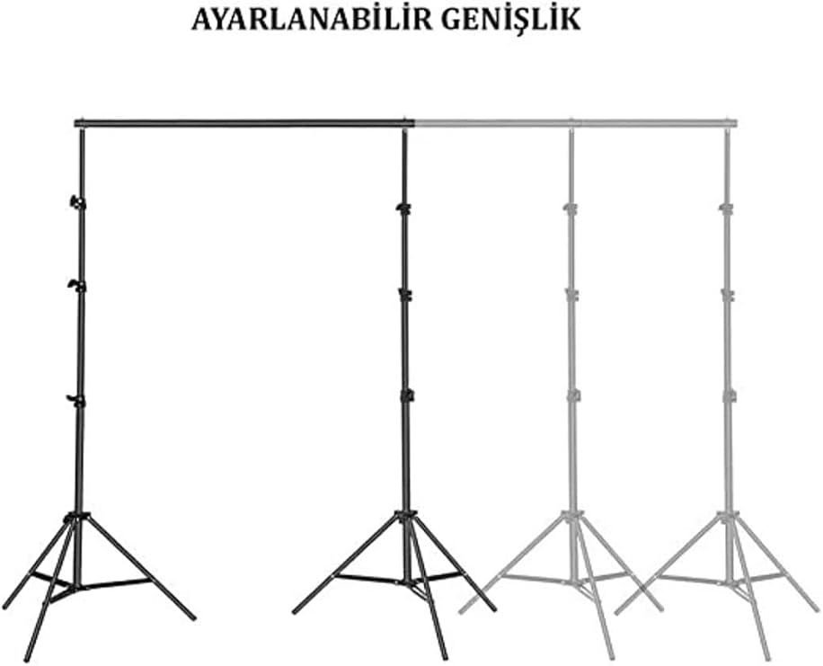 Greenbox Background Stand 2x3 Meters Greenbox Green Background Curtain (2x3m)