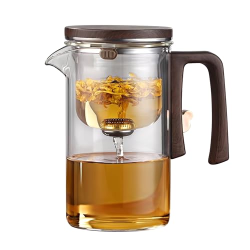 Théière en verre de haute qualité artisanale avec finitions épurées durables - 2
