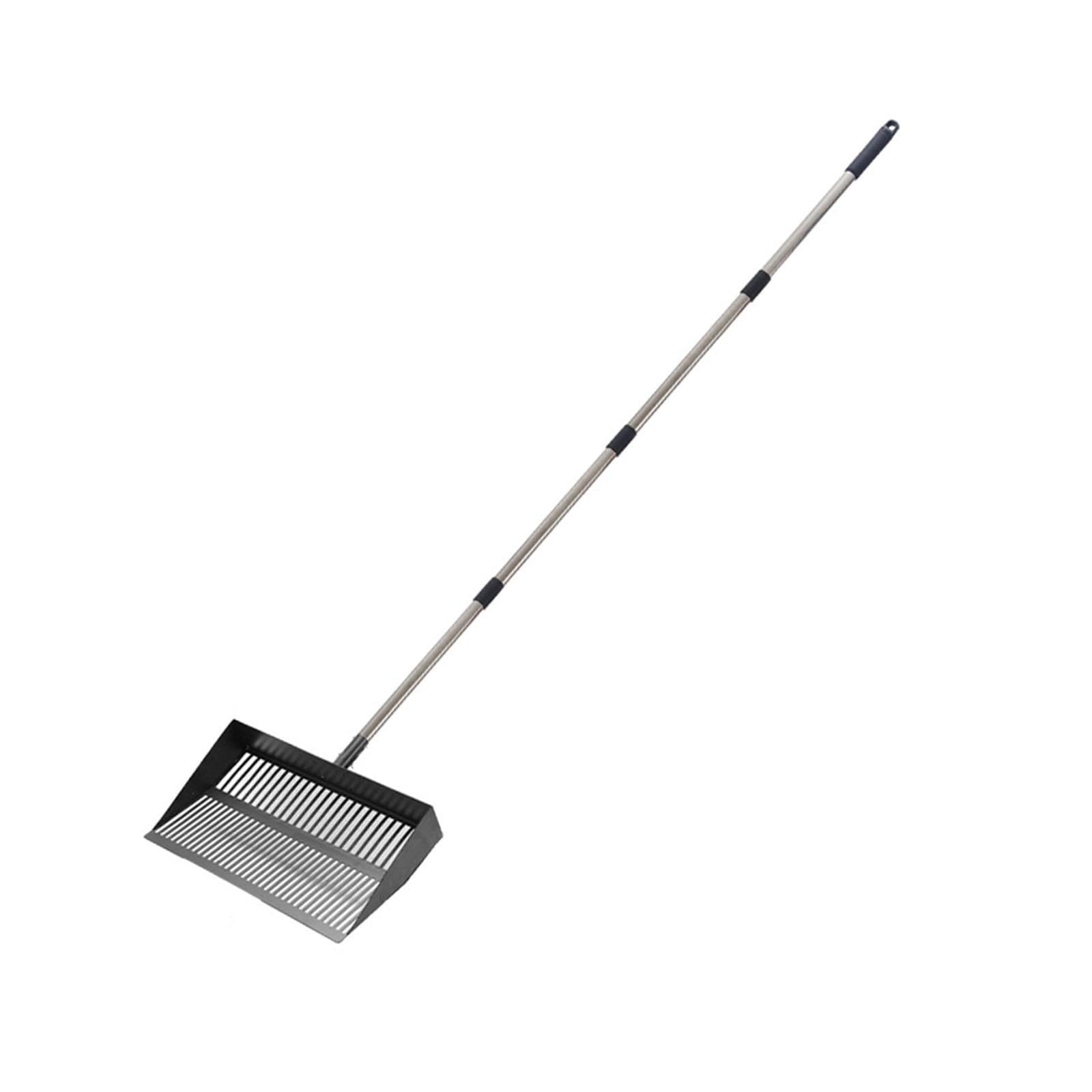 Extra Large 38 Cm Robusto Acciaio Fattoria Strumento per Efficace Pascolo e Campo Manutenzione Ampia Pala Agricola Pala Agricola Strumento Stabile Permanente Metallo Manico Regolabile