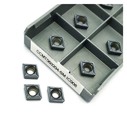 10 Piezas Insertos de Carburo para Torneado Interno CCMT060204 miniatura 1