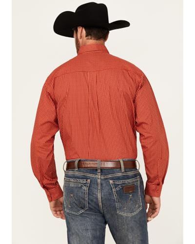 Cinch Western Shirt Mens L/S Dollar Sign Print Button MTW11058014