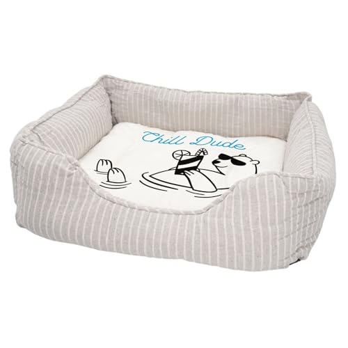 Panier pour chien déhoussable coussin lavable chat moelleux