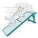 PetSafe CozyUp Bed Ramp - Supports Pets Back & Joints - High Traction Carpet Surface - Furniture-Grade Wood - Cherry or White Finish - Heavy Duty Bed Access Ramp - Cherry