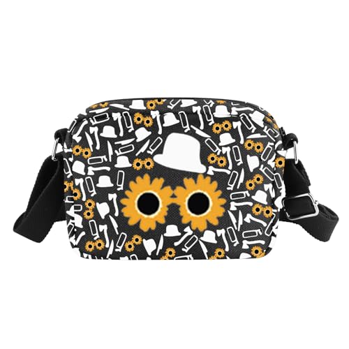 XYANFA Clloowwn Crossbody Bag Horror Movies Gift Lover Themed Gift For Women Clloowwn Handbag