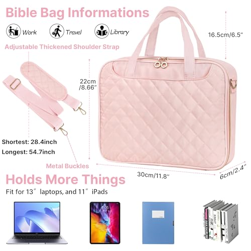 Kit de journal intime biblique complet rose, une idée de cadeau utile - 4