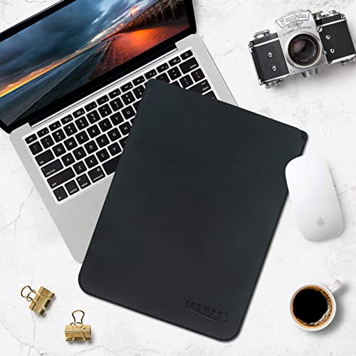 Laptop Sleeve Compatible With 13-14-16 Inch M1 M2 Macbook Pro/Macbook Air/Ipad Air/Ipad Pro, Faux Leather 13In Case, Black #TOP2