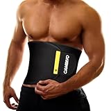 CAMBIVO Fascia Addominale Dimagrante, Fascia Lombare per Uomo Donna, Regolabile Fascia Lombare Supporto Schiena, Waist Trainer, Cintura Lombare per Pancia Piatta, Corsa, Palestra, Ciclismo