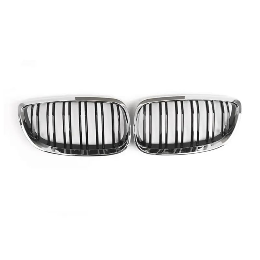 Rejilla frontal negro brillante con diseño de doble listón para Coupe E92 E93 7