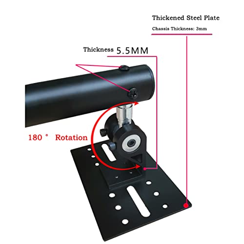 Soportes para altavoces con anclaje de techo resistente para proyectos acústicos 4