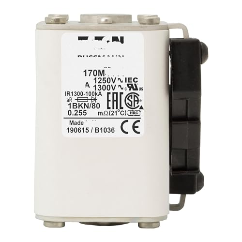 Fusible 170M4438 extrémité plate pour sécuriser les pannes sur réseau électrique européen
