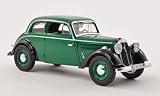  IFA F8 Limousine, grün/schwarz , 1949, Modellauto, Fertigmodell, IST Models 1:43