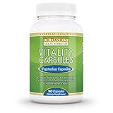 Dr Daniels Liver Cleanser for Constipation Relief, Increased Energy, Natural Detox and Candida Cleanse Preparation, 90 Vegan Vitality Capsules