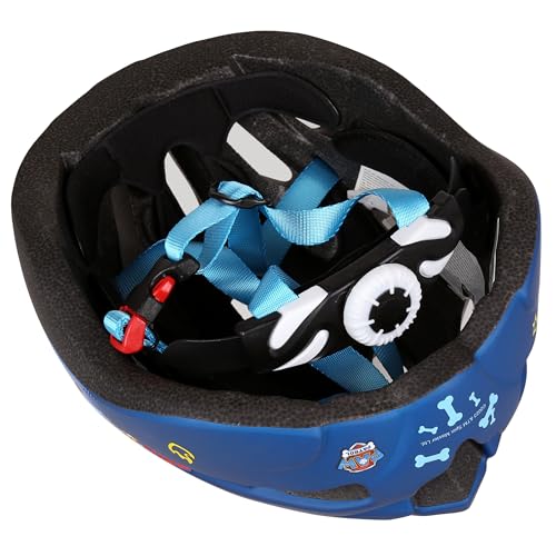 Casco de ciclista Paw Patrol niño azul marino regulable talla 52-56cm 3