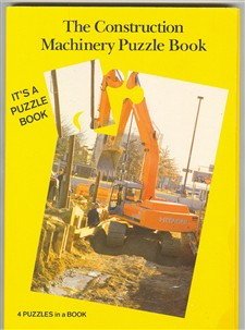 Board book The Construction Machinery Puzzle Book: 4 Puzzles in a Book