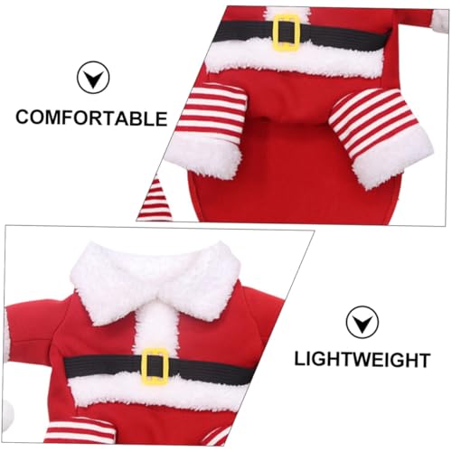 Disfraz para perro Santa Claus MERRYHAPY 2XL rojo miniatura 7