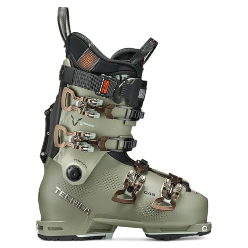 Tecnica Cochise 115 W All Mountain/Freeride Women's Downhill Ski Boot (Camp Green, 23.5)