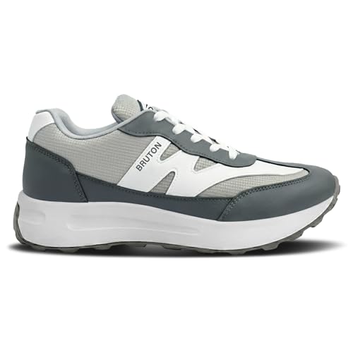 Image of BRUTON Fyrox-618 Men's Running Shoes | Lightweight Sports Shoes for Men | Comfortable Walking Jogging Gym Shoes | Lace-Up Flexible Daily Use Footwear