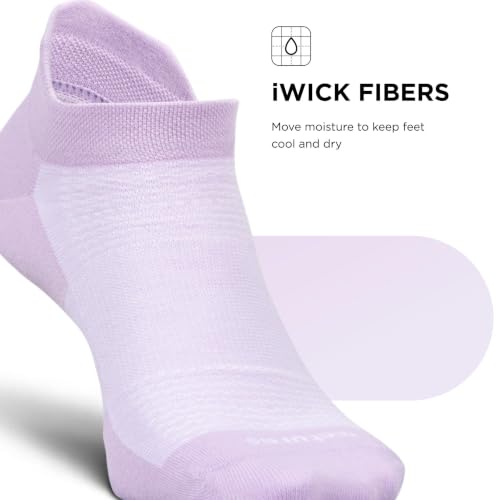 Image of Feetures High Performance Ultra Light Ankle Sock - No Show Socks for Women & Men with Heel Tab