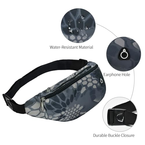 Image of ZOORON Fanny Pack Waist Bag Travel Pocket Chest Shoulder Bag Running Belt