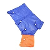 HANABASS Bolsa para Baño de Gatos Ajustable con Malla Transpirable Resistente Arañazos y Mordeduras Saco de Grooming para Gatos y Gatitos Bolsa de Inmovilización para Lavado y Cuidado