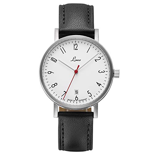 Laco Halle Montre-Bracelet Automatique pour Hommes et Femmes, 38-40 mm de...