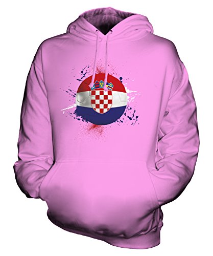 Pull à capuche Croatie Football unisexe, le sweat confortable pour offrir à un fan
