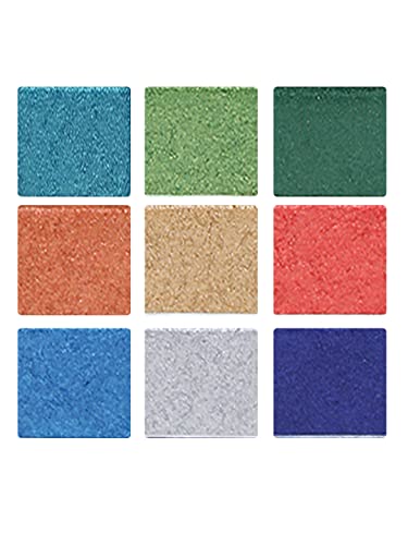 Image of INCOLOR Makeup Studio 9 in 1 Eyeshadow Makeup Palette For Women /Matte and Glitter Eye Shadow Kit for Girls, 18 Gram - Shade No. 02