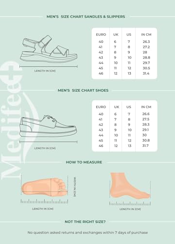 Image of Medifeet Women's Orthopedic Soft Sandals, Black, Comfort Walking Footwear with Adjustable Straps