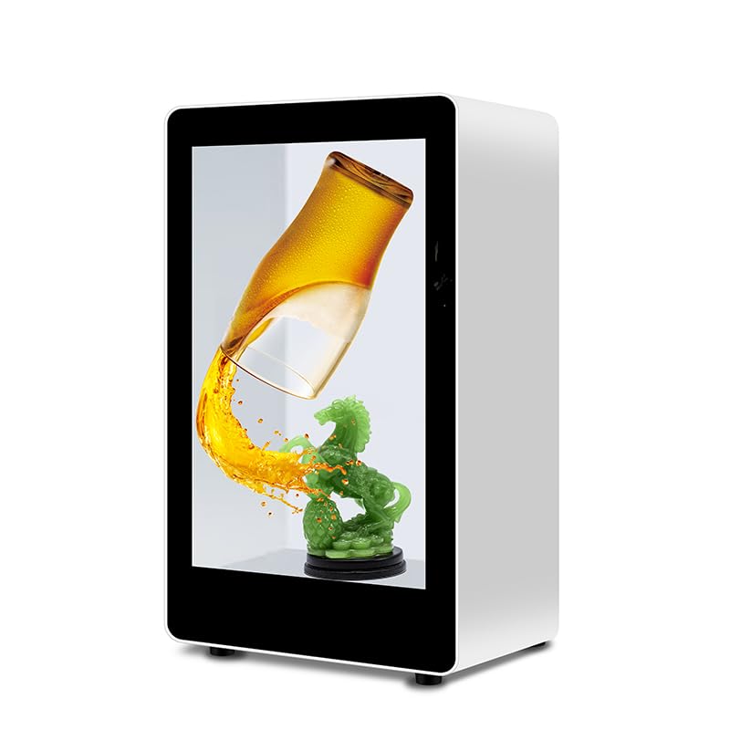 Image of TONZO 10.1 inch 3D Box Digital Display Smart Interactive Screen Advertising Holographic Box Android 11 Full HD Touchscreen Remote Control & Cloud Management Dual USB & HDMI