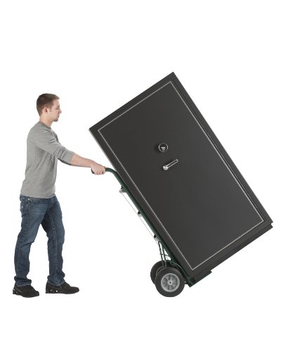 "Harper Trucks 800 lb Capacity Steel Dual Handle Heavy-Duty Hand Truck with 10"" Flat-Free Solid Rubber Wheels" (H51T86) - Thumbnail 3