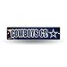 NFL Dallas Cowboys High-Res Plastic Street Sign