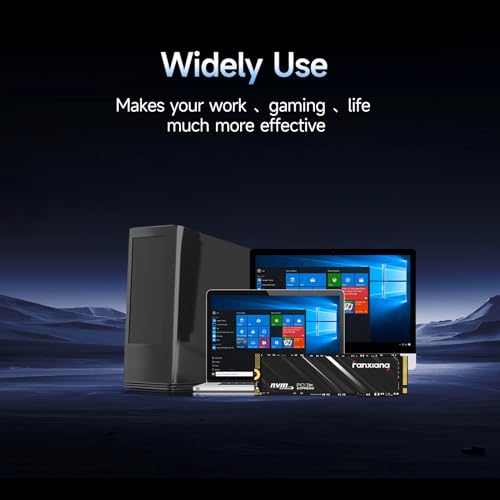 Image of fanxiang S501Q SSD 512GB PCle 3.0x4 Internal Solid State Drive, NVMe M.2 2280 Internal Solid State Drive, SLC Cache 3D NAND Up to 3000MB /s for Laptop and PC Desktops