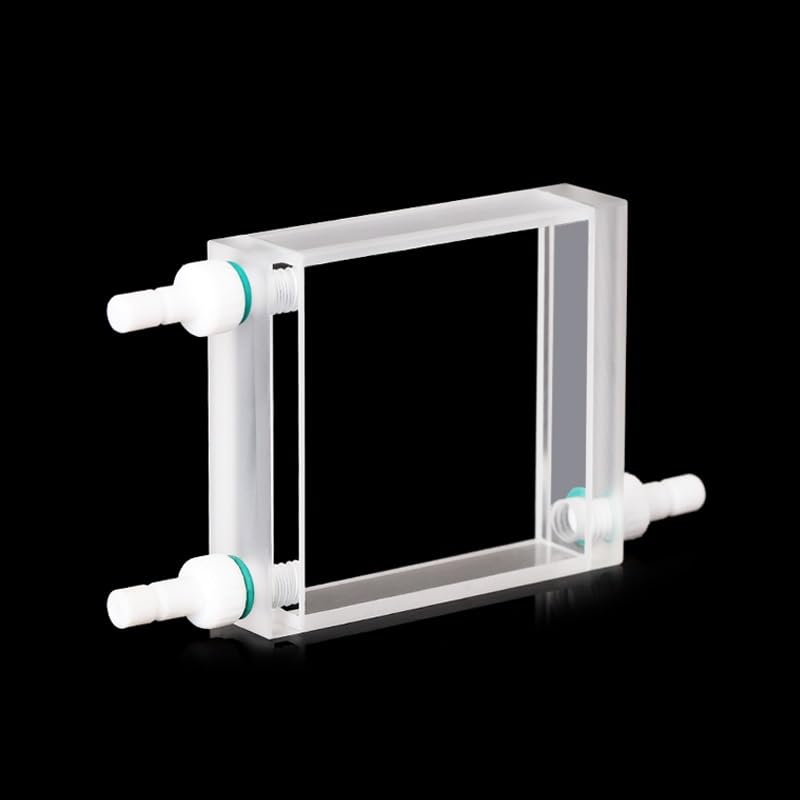 Cuvette à flux en quartz 10 mm de trajet optique et 27 ml