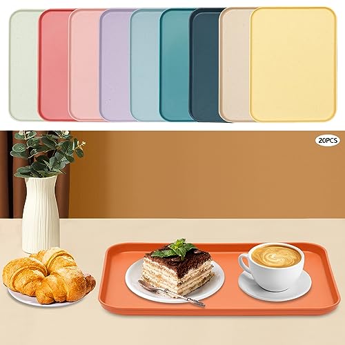 Plateau de service plastique pour simplifier le débarrassage en cantine et fastfood - 3