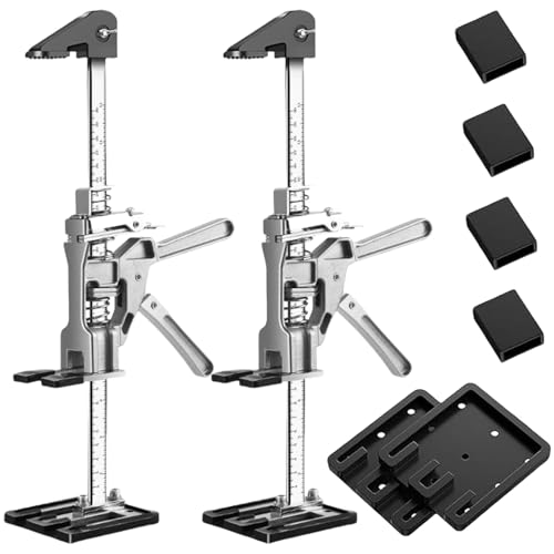 Braccio a risparmio di lavoro capacità 880LBS, 2 pezzi attrezzo per sollevamento a braccio, sollevatore multifunzionale per mobili a due velocità, sollevatore per braccio localizzatore per