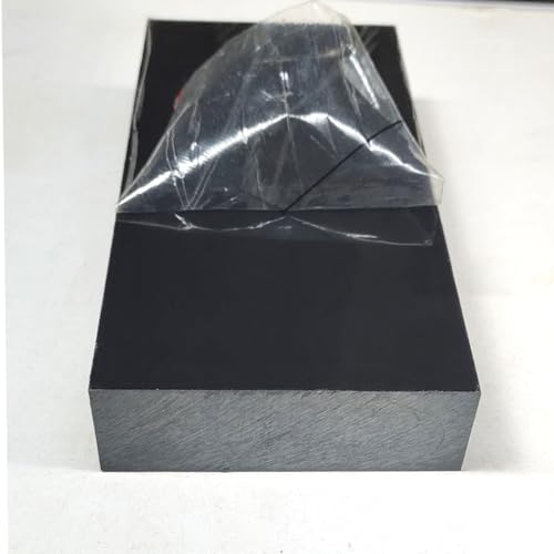 Bloc de taraudage PEHD noir 2,5x7,6x15,2 cm pour usinage et bricolage
