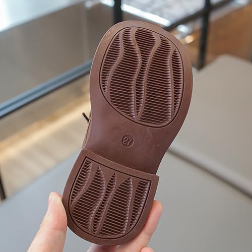 Girls Ankle Boots Combat Boots Lace Up Non-Slip Short Boots Comfortable Toddler Boots for Toddler Little Kid Big Kid3