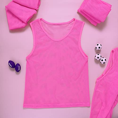 Image of Sintege 12 Pcs Soccer Pinnies Pennies Youth Adult