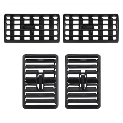 Rejillas de ventilación centrales de consola para Jeep Cherokee XJ y Wrangler TJ