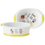 スケーター (skater) ボウル すくいやすい 子供食器 ベビー 小鉢 ミッキー スケッチ ディズニー 16.4×11.3×H5cm WP4