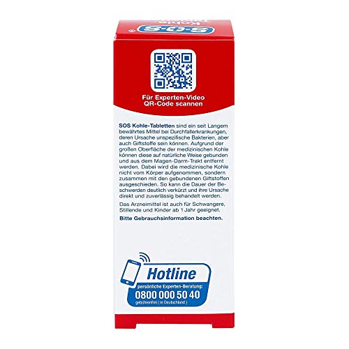 DISTRICON Sos Kohle Tabletten, 1er Pack(1 x 156 g)
