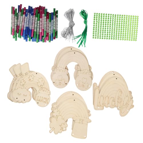 GerRiT 木製風鈴キット Diy ウィンドチャイム 手作り風鈴 春のガーデン装飾 風に揺れる音色 鳥や動物モチーフ