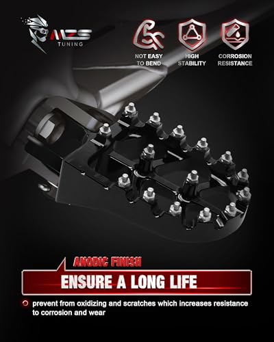 Image of MZS Dirt Bike Foot Pegs for XR150L CRF250F CRF150F CRF230F Light Bee X MX3