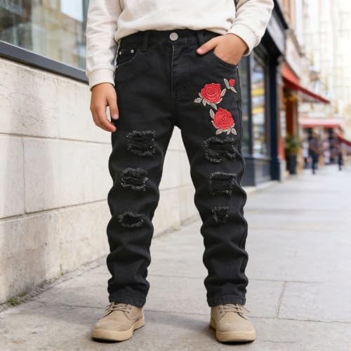 Jean strong performance jeans garçon blanc coupe taper fit durable