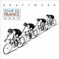 未使用品アナログレコード2LP　KRAFTWERK　TOUR DE FRANCE Amazon.com: Tour de France (Transparent Blue/ Red Vinyl