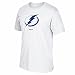 NHL Tampa Bay Lightning Men's Jersey Crest Tee, Large, White