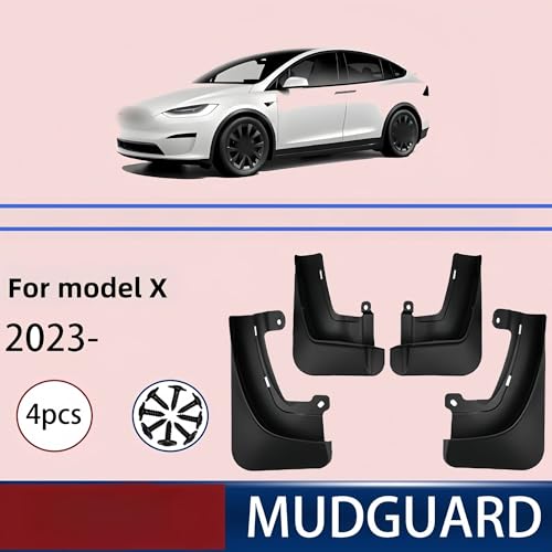 Garde-boue Tesla Model X 2023 bavette protection splash
