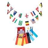 Länderwimpel: egal ob sie fußballfan oder besitzer einer sportbar sind, sie werden diesen wimpel für das nächste event zu hause haben wollen!, polyester-wimpel