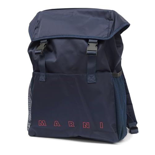 [Marni] �}���j �L�b�Y �i�C�����o�b�N�p�b�N �����b�N MW95U M01477 NEW BACKPACK �l�C�r�[ �K�[�� ��l��OK [���s�A���i]